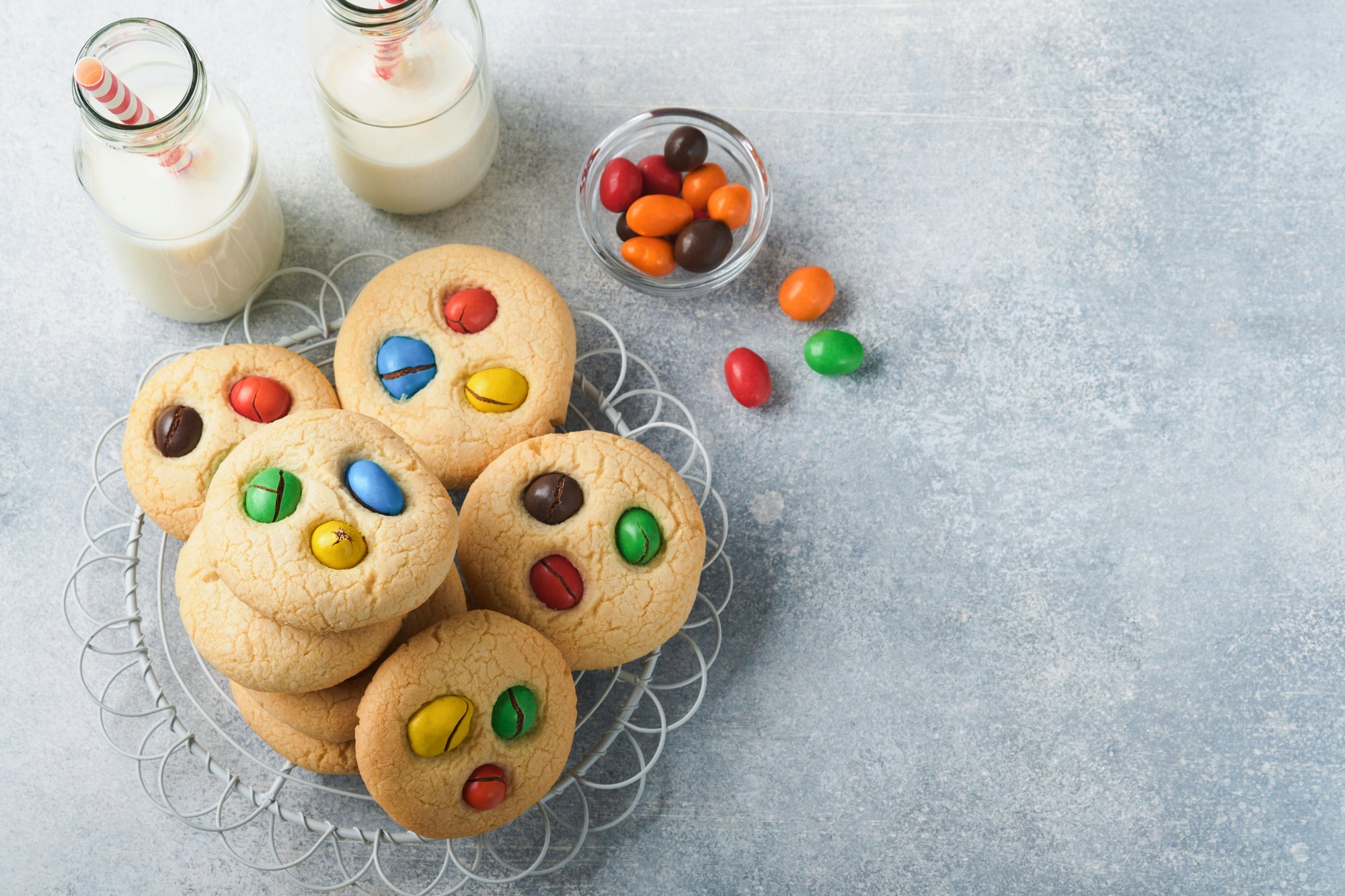 homemade-cookies-with-colorful-chocolate-candies-a-2024-09-18-00-57-48-utc