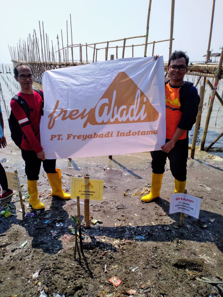 Mangrove plantation at Tangkolak Coast